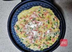 Illustration of how to make milk, egg and scallion soft cakes that the whole family likes 7