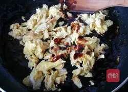 Illustration of how to make noodles with egg sauce 5