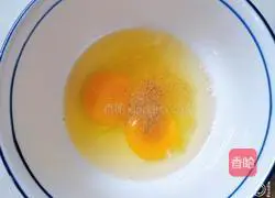 Illustration of how to make soba noodles and egg salty cakes 2