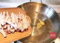 Illustration of how to make spicy and sour chicken feet with lemon 1 