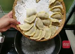 Pork and coriander dumplings recipe 11