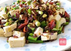 Illustration of how to make cold toon tofu 6