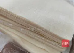 Illustration of making large wontons 1