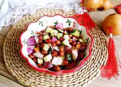 Illustration of how to make vinegar peanuts 8