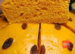 Illustration of how to make old pumpkin evaporated cake (one egg, one bowl of noodles) 14