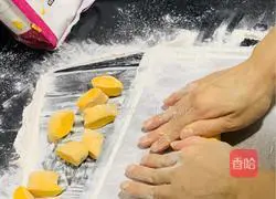 Pumpkin and Willow Leaf Dumplings.Recipe 3