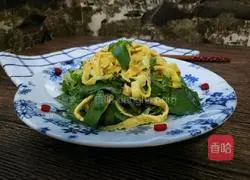 Illustration of how to make cold nepeta egg skin 8