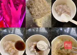 Illustration of how to make shrimp wontons that are so delicious that there is no soup left