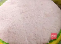 Illustration of three-color hair cake 12