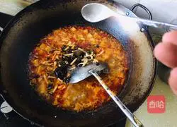 Illustration of hand-made mutton noodles 10