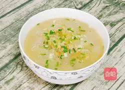 Winter Melon and Shrimp Skin Soup Illustration 11