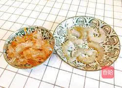 Illustration of how to make fried okra with shrimps 3