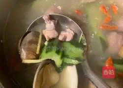 Clam and Luffa Soup (Summer Cantonese Soup) Recipe Illustration 13