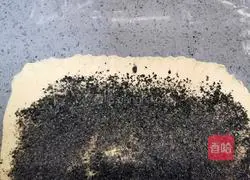 Pumpkin black sesame roll recipe illustration 12