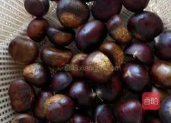 Illustration of how to make sugar-roasted chestnuts 2