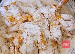 Illustration of how to make pumpkin steamed buns 8