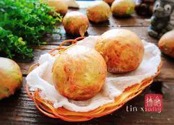 Illustration of how to make watercolor steamed buns 9