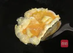 Illustration of how to make tomato and egg soup 2