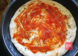 Illustration of how to make shrimp and strawberry pizza 6