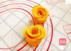 Illustration of how to make rose steamed buns 19