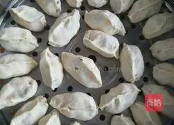 Illustration of how to make steamed mackerel meat dumplings 8