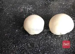 Illustration of how to make steamed buns with grass on the head 5