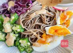 Illustration of how to make buckwheat fat-reduced noodles 6