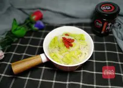 Illustration of how to make cabbage noodles 9