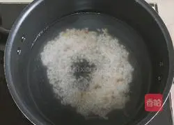 Milk-flavored multigrain Illustration of how to make porridge 3