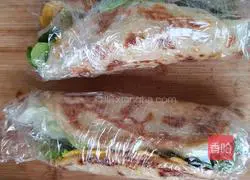 Simple and filling finger food Illustration of how to make cakes 7