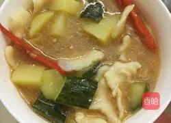 Illustration of how to make Shanxi noodles with soup noodles 9