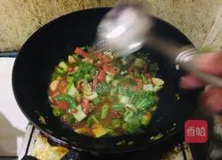 Illustration of home-style fried noodles 9