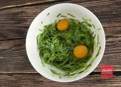 Illustration of how to make shredded radish meatballs 7