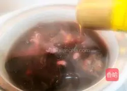 Illustration of how to make cuttlefish soup on the first day of the first lunar month 7