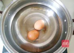 Illustration of how to make motherwort boiled red dates and eggs 6