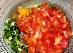 Sichuan-Tomato Beef Egg Pancake Recipe Illustration 3