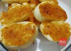 Illustration of grilled steamed buns 5