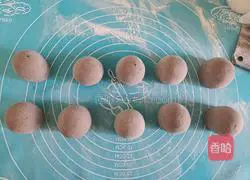 Purely handmade black sesame steamed buns Practice illustration 9