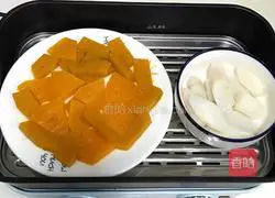 Pumpkin yam yogurt paste recipe 2