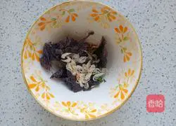 Illustration of how to make seaweed soup and willow leaf dumplings 6