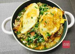 Illustration of how to make spicy and sour instant noodles 8