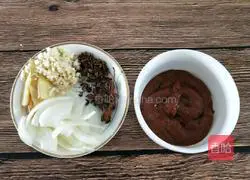 Illustration of making soybeans 2