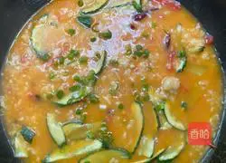 Illustration of how to make beggar batter soup 8