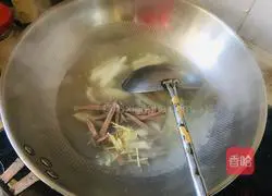 Illustration of how to make haggis and bamboo noodles 2