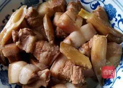 Illustration of secret braised pork recipe 10