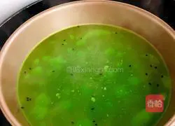 Illustration of how to make colorful cold skin of fruits and vegetables 8