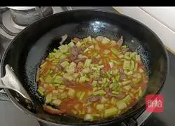 Xinjiang Dingding Fried Noodles Recipe Illustration 8