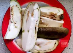 Illustration of how to make hand-shredded eggplants 3