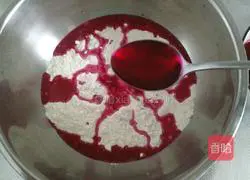 Double-color flower oil rolls (making of steamed buns) Method) illustration 3