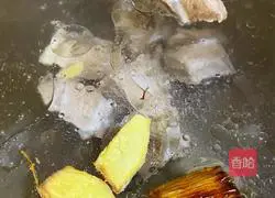 Illustration of radish and mutton soup 4